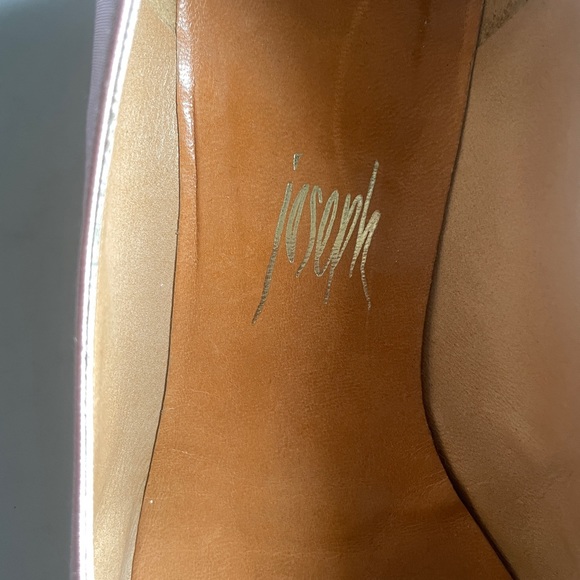 Vintage Joseph Magnin 1960s Silk Evening Bow Pumps Shoes Pink Size 7.5 - Picture 6 of 11